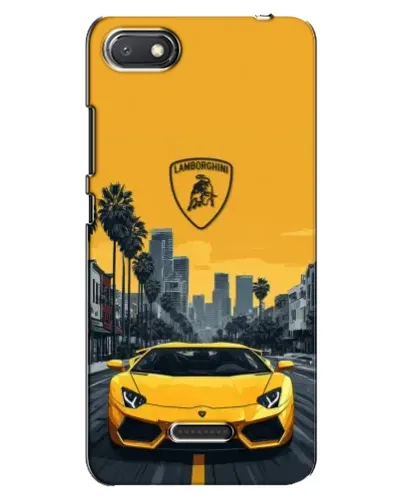 Чехол для Xiaomi Redmi 6A с картинкой «Желтый Lamborghini город» Чехол для Xiaomi Redmi 6A с картинкой «Желтый Lamborghini город»