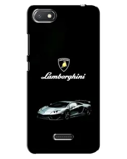 Чехол для Xiaomi Redmi 6A с картинкой «Логотип Lamborghini классика»