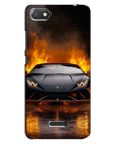 Чехол для Xiaomi Redmi 6A с картинкой «Lamborghini в огне» Чехол для Xiaomi Redmi 6A с картинкой «Lamborghini в огне»