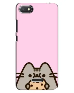 Чохол для Xiaomi Redmi 6A з картинкою «Pusheen та печиво» Чохол для Xiaomi Redmi 6A з картинкою «Pusheen та печиво»