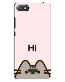 Чохол для Xiaomi Redmi 6A з картинкою «Пушин каже Hi»