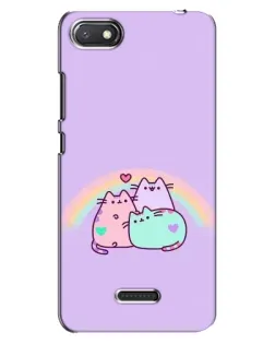 Чохол для Xiaomi Redmi 6A з картинкою «Веселкові Пушини»