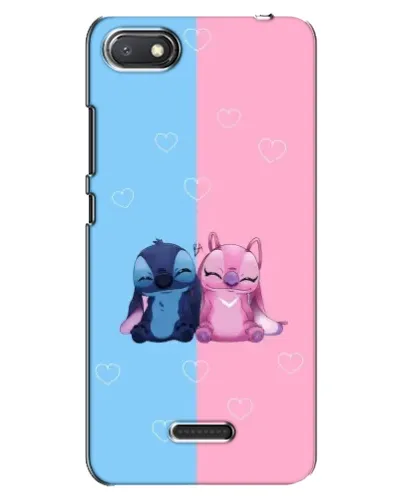Чехол для Xiaomi Redmi 6A с картинкой «Stitch и Angel Love»