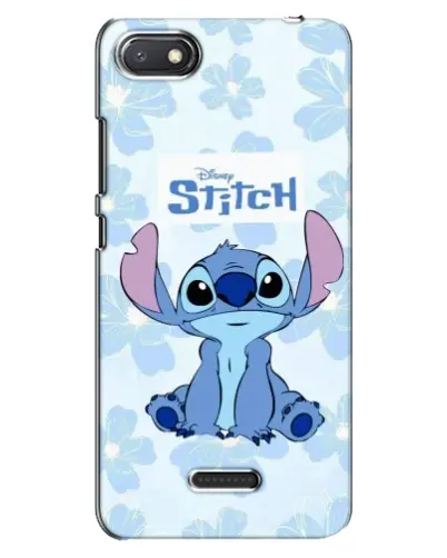 Чехол для Xiaomi Redmi 6A с картинкой «Stitch среди цветов»