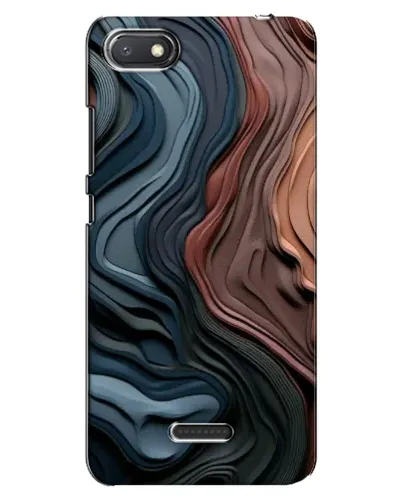 Чехол для Xiaomi Redmi 6A с картинкой «Цветные волны каньона»