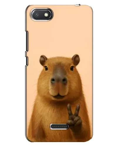 Чехол для Xiaomi Redmi 6A с картинкой «Капибара виктория»