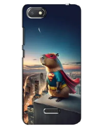 Чехол для Xiaomi Redmi 6A с картинкой «Капи-мен супергерой»