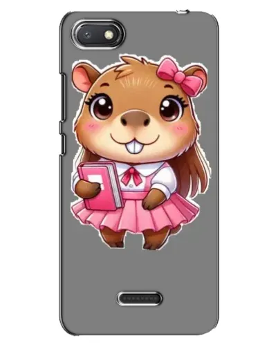 Чехол для Xiaomi Redmi 6A с картинкой «Девочка капибара»