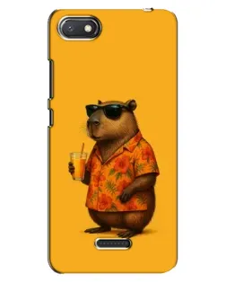 Чехол для Xiaomi Redmi 6A с картинкой «Капибара на отдыхе»