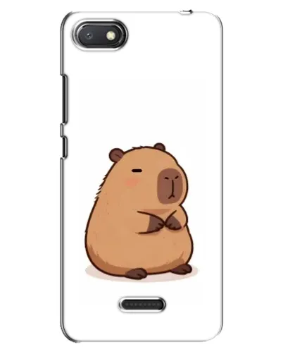 Чехол для Xiaomi Redmi 6A с картинкой «Толстенькая капибара»