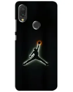 Чохол для Xiaomi Redmi 7 з картинкою «Jordan Gradient Logo»