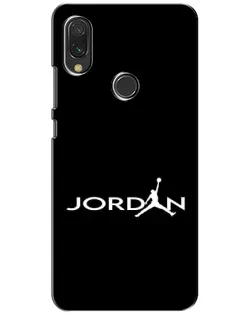 Чохол для Xiaomi Redmi 7 з картинкою «Jordan White Logo»