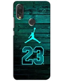 Чохол для Xiaomi Redmi 7 з картинкою «Jordan Cyan 23»