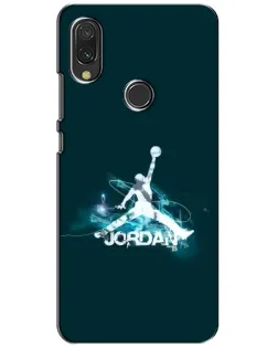Чохол для Xiaomi Redmi 7 з картинкою «Jordan Blue Fire»