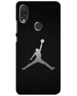 Чохол для Xiaomi Redmi 7 з картинкою «Jordan Dark Carbon»