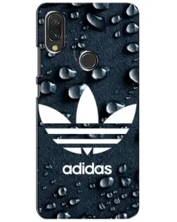 Чехол для Xiaomi Redmi 7 с картинкой «Adidas Trefoil Blue»