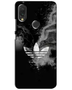 Чохол для Xiaomi Redmi 7 з картинкою «Абстрактний дим Adidas»