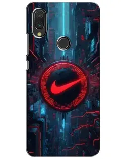 Чохол для Xiaomi Redmi 7 з картинкою «Техногенний стиль Nike»