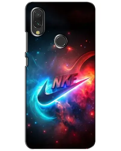 Чохол для Xiaomi Redmi 7 з картинкою «Вогняний логотип Nike»