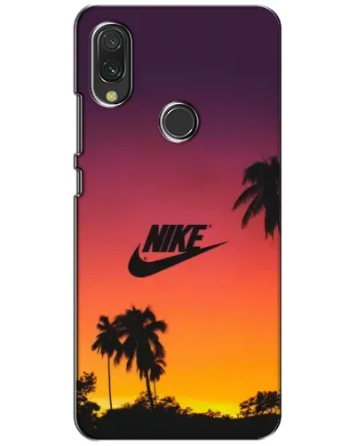 Чохол для Xiaomi Redmi 7 з картинкою «Nike на заході сонця»