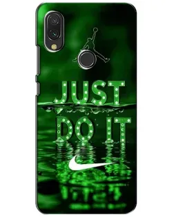 Чохол для Xiaomi Redmi 7 з картинкою «Зелений неоновий Nike»
