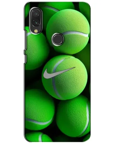 Чохол для Xiaomi Redmi 7 з картинкою «Тенісні м'ячі Найк»