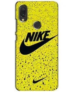 Чохол для Xiaomi Redmi 7 з картинкою «Жовтий текстурний Nike»