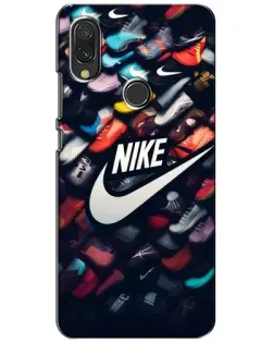 Чохол для Xiaomi Redmi 7 з картинкою «Колекція кросівок Nike»