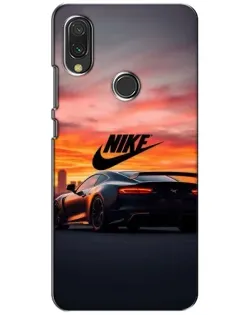 Чохол для Xiaomi Redmi 7 з картинкою «Nike та суперкар»