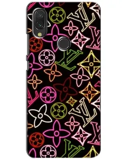 Чохол для Xiaomi Redmi 7 з картинкою «Неоновий мікс Nike»