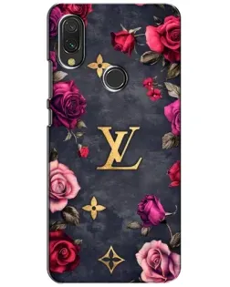 Чехол для Xiaomi Redmi 7 с картинкой «Цветочный Louis Vuitton»