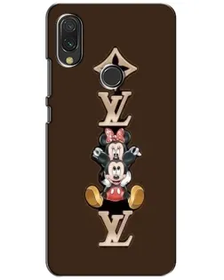 Чехол для Xiaomi Redmi 7 с картинкой «LV и Микки Маус»