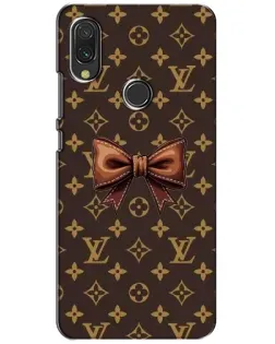 Чехол для Xiaomi Redmi 7 с картинкой «LV с бантом»