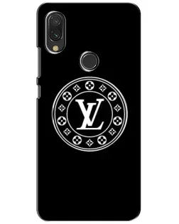 Чехол для Xiaomi Redmi 7 с картинкой «LV — печать стиля»