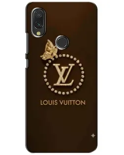 Чехол для Xiaomi Redmi 7 с картинкой «LV — золотая печать»
