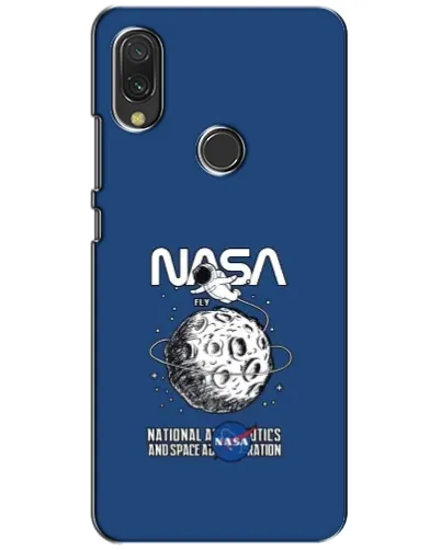 Чохол для Xiaomi Redmi 7 з картинкою «NASA — місячна місія»