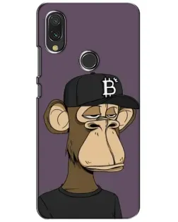 Чохол для Xiaomi Redmi 7 з картинкою «Bored Ape в кепці»