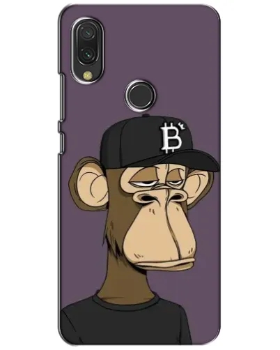 Чохол для Xiaomi Redmi 7 з картинкою «Bored Ape в кепці»
