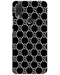 Чохол для Xiaomi Redmi 7 з картинкою «Gucci — сітчастий паттерн»