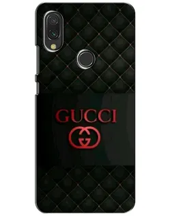 Чохол для Xiaomi Redmi 7 з картинкою «Gucci — стьобаний чорний»