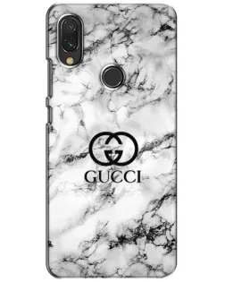 Чохол для Xiaomi Redmi 7 з картинкою «Gucci — мармуровий шик»