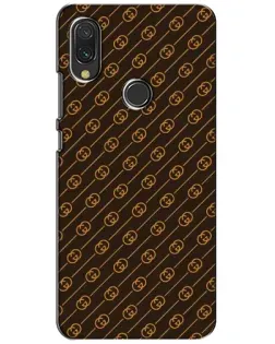 Чохол для Xiaomi Redmi 7 з картинкою «Gucci — золоті діагоналі»