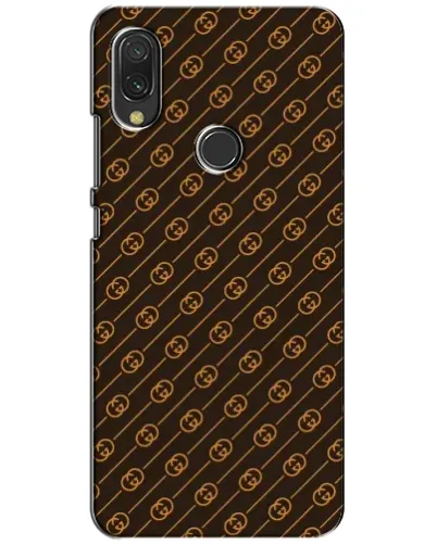 Чохол для Xiaomi Redmi 7 з картинкою «Gucci — золоті діагоналі» Чохол для Xiaomi Redmi 7 з картинкою «Gucci — золоті діагоналі»