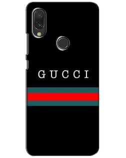 Чохол для Xiaomi Redmi 7 з картинкою «Gucci — червоний пояс»