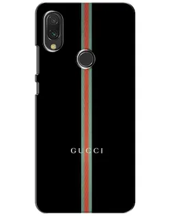 Чохол для Xiaomi Redmi 7 з картинкою «Gucci — строга лінія»