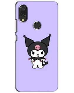 Чохол для Xiaomi Redmi 7 з картинкою «Kuromi — ніжний фіолетовий»