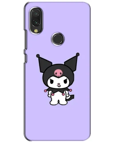 Чохол для Xiaomi Redmi 7 з картинкою «Kuromi — ніжний фіолетовий»