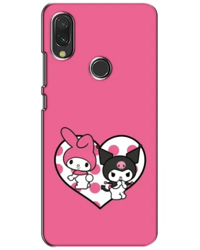 Чохол для Xiaomi Redmi 7 з картинкою «Kuromi та My Melody»