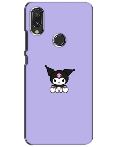 Чохол для Xiaomi Redmi 7 з картинкою «Kuromi — фіолетовий мінімалізм»