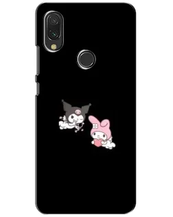 Чохол для Xiaomi Redmi 7 з картинкою «My Melody та Kuromi»